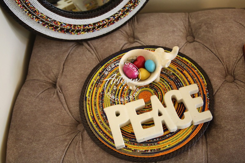 Bumble bee Beaded placemat