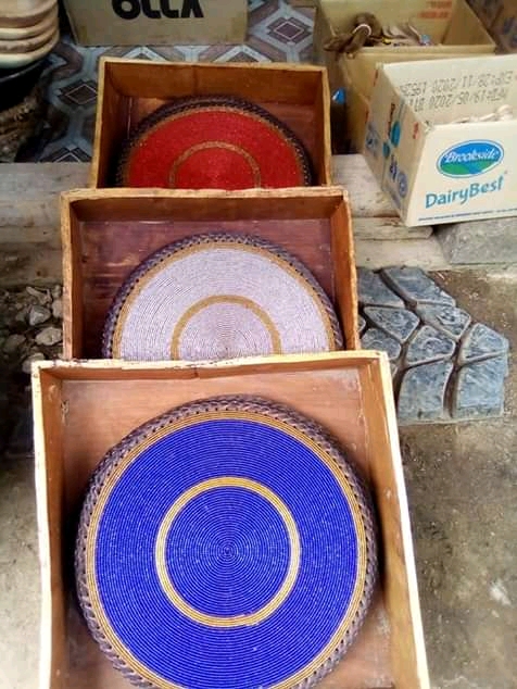 Fully Beaded placemats