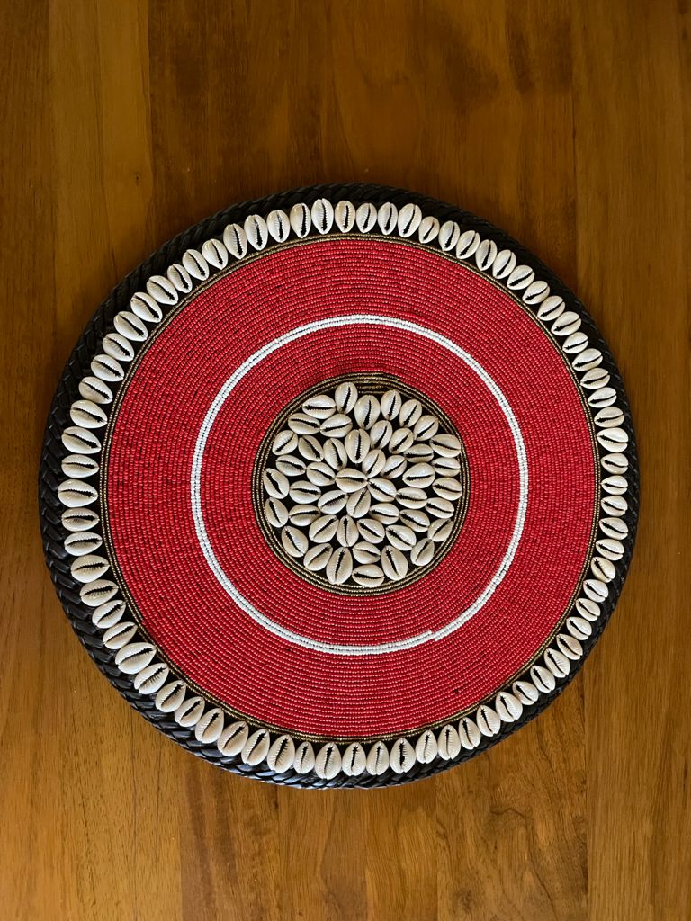 Ruby Beaded Mats