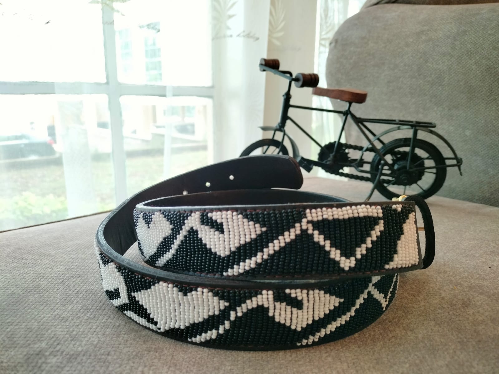 Beaded belt, Kenyan beaded belt, African beaded belt, Intricate belt