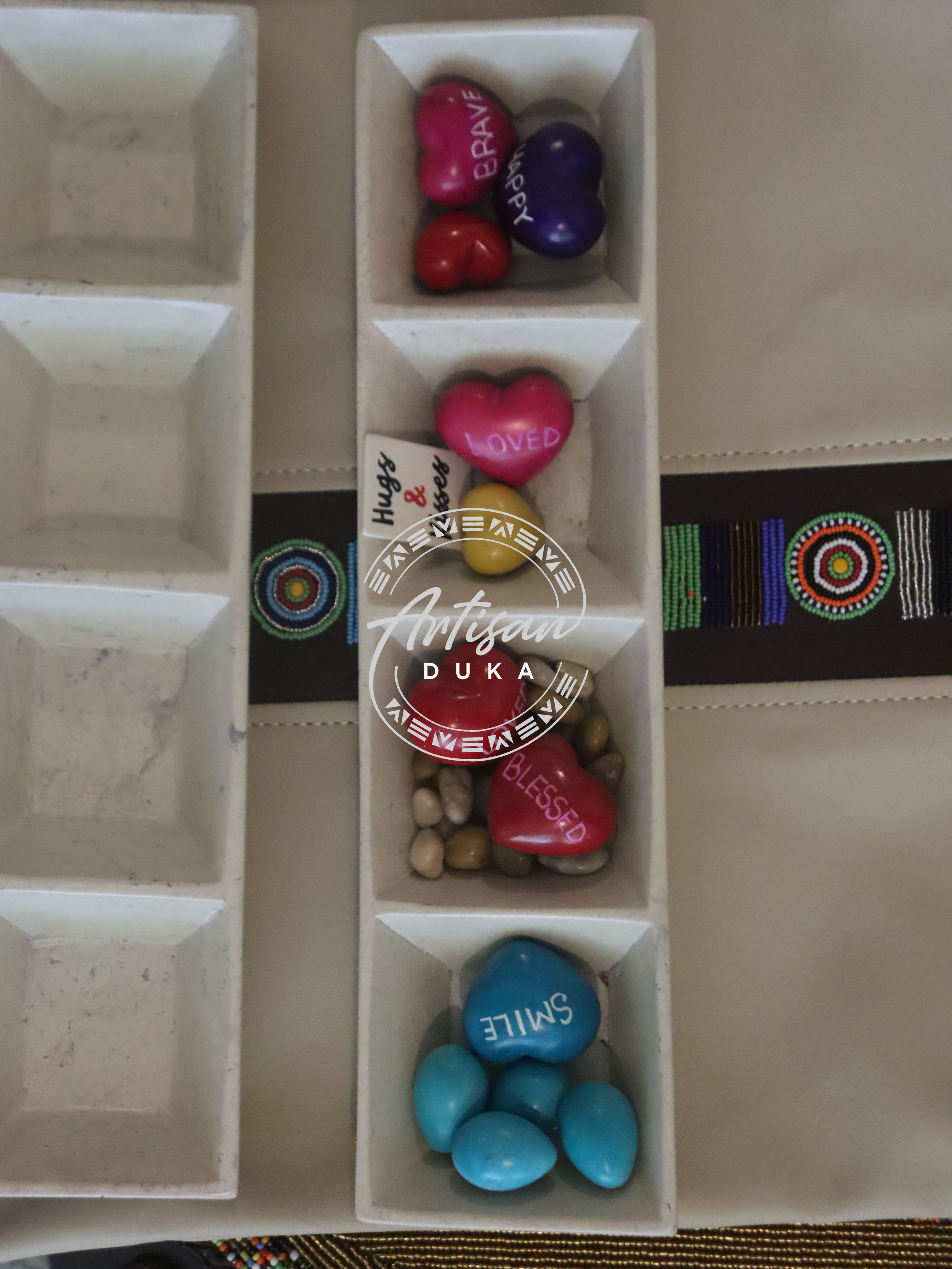 Heart shaped soapstone, soapstone, Kenyan soapstone, African soapstone