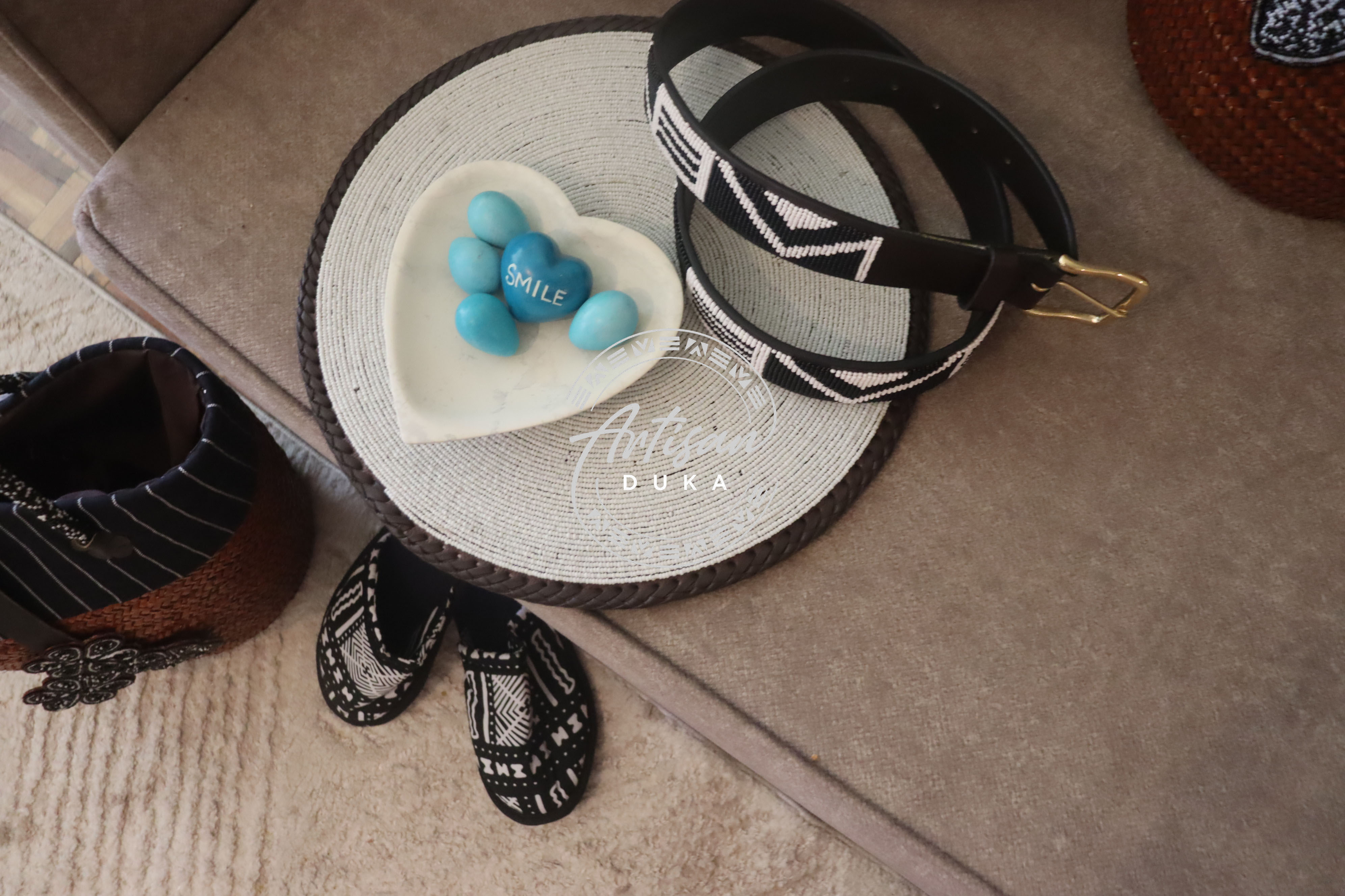 Soapstone, heart shape soapstone, Kenyan soapstone, soapstone decoration