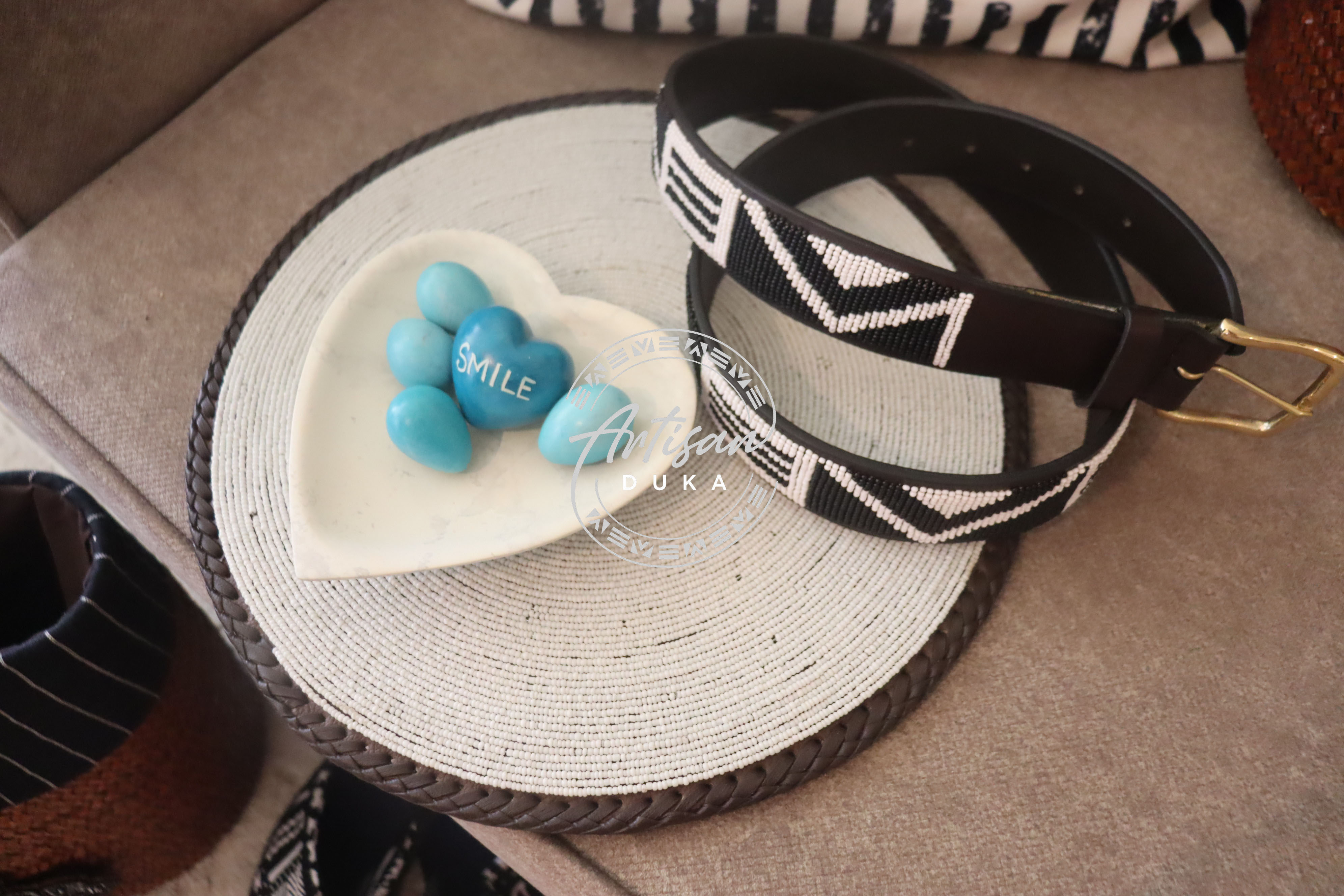 Soapstone, heart shape soapstone, Kenyan soapstone, soapstone decoration