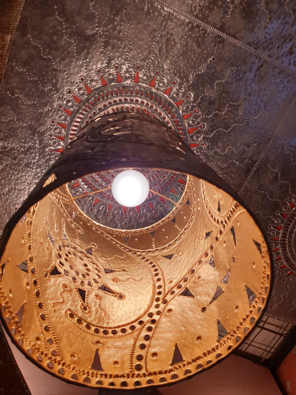 Ceiling Drum Lampshade