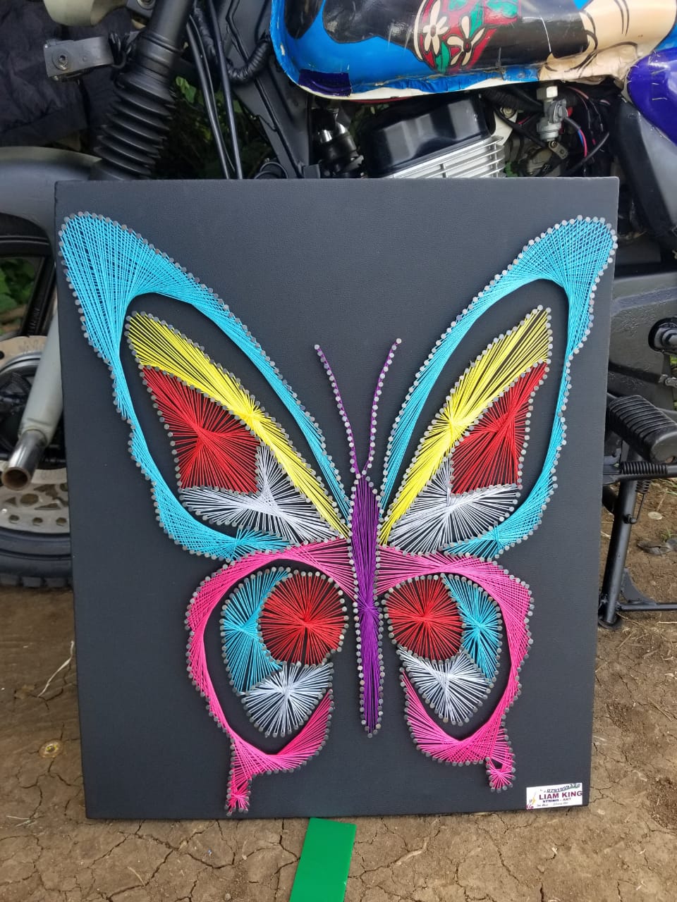 Butterfly String Art