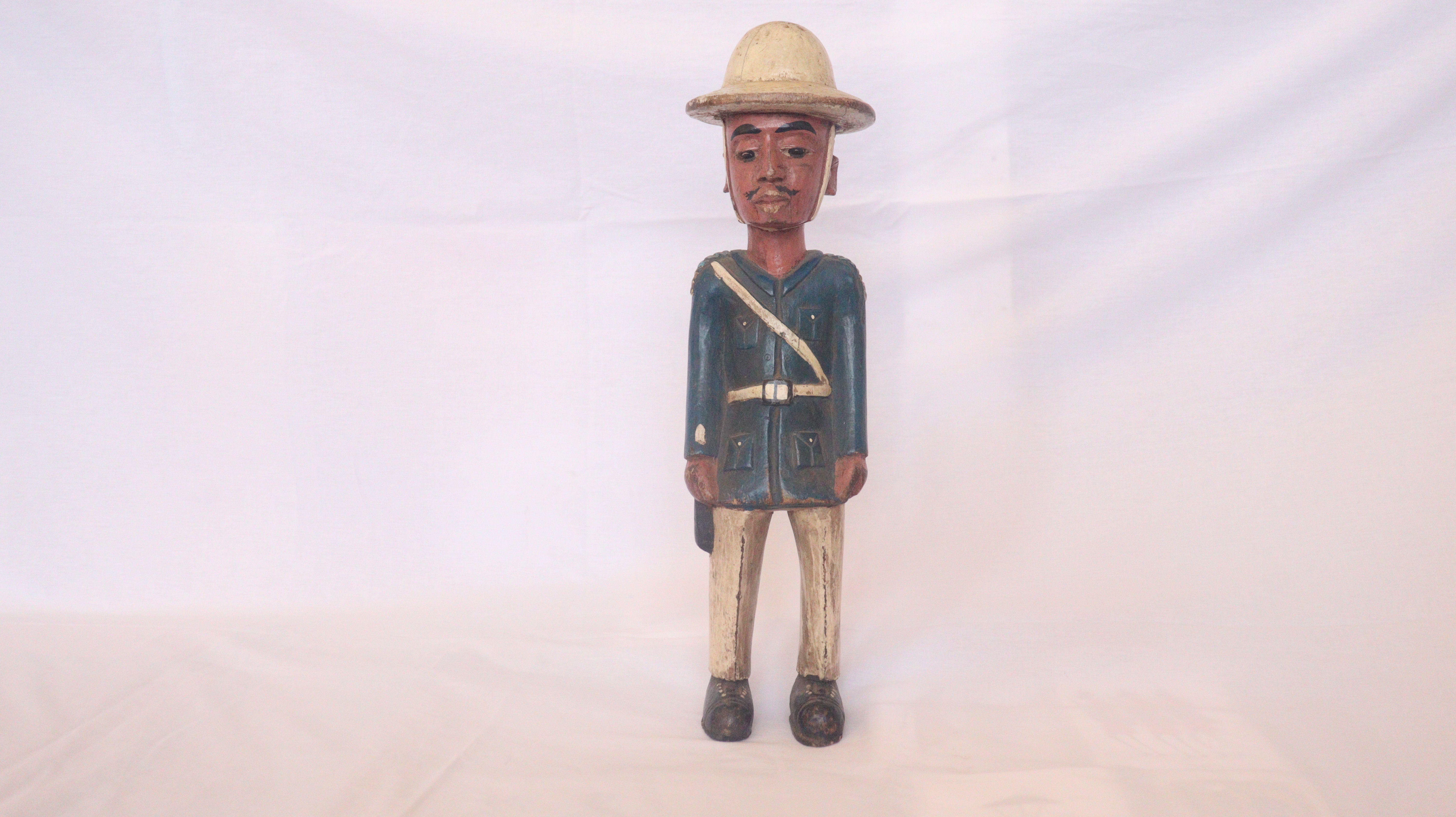 Belgium Colonial Statue, Belgium Statue, Soldier Statue