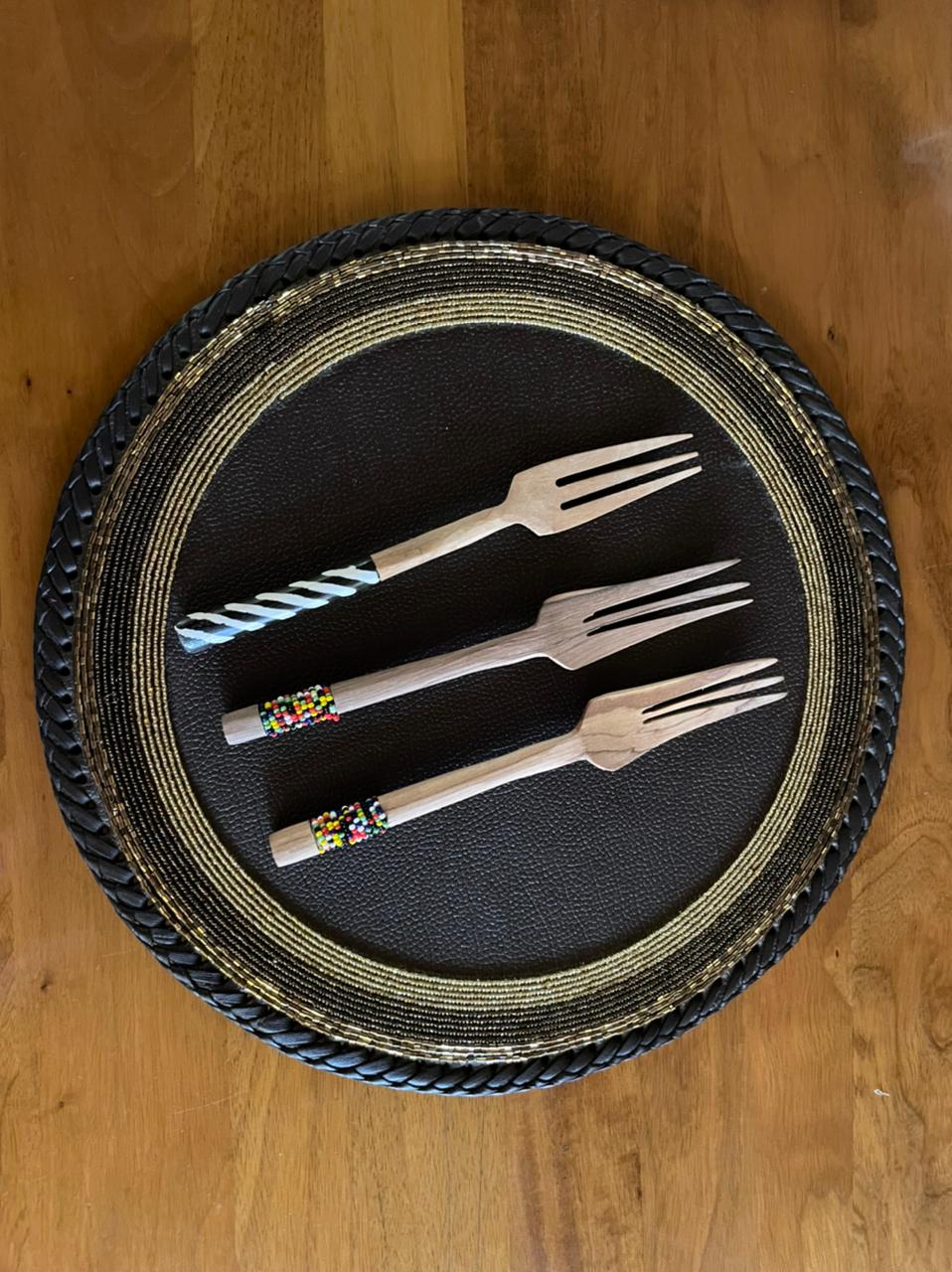 Sahara Elegance Half-Beaded Coaster (5inch)