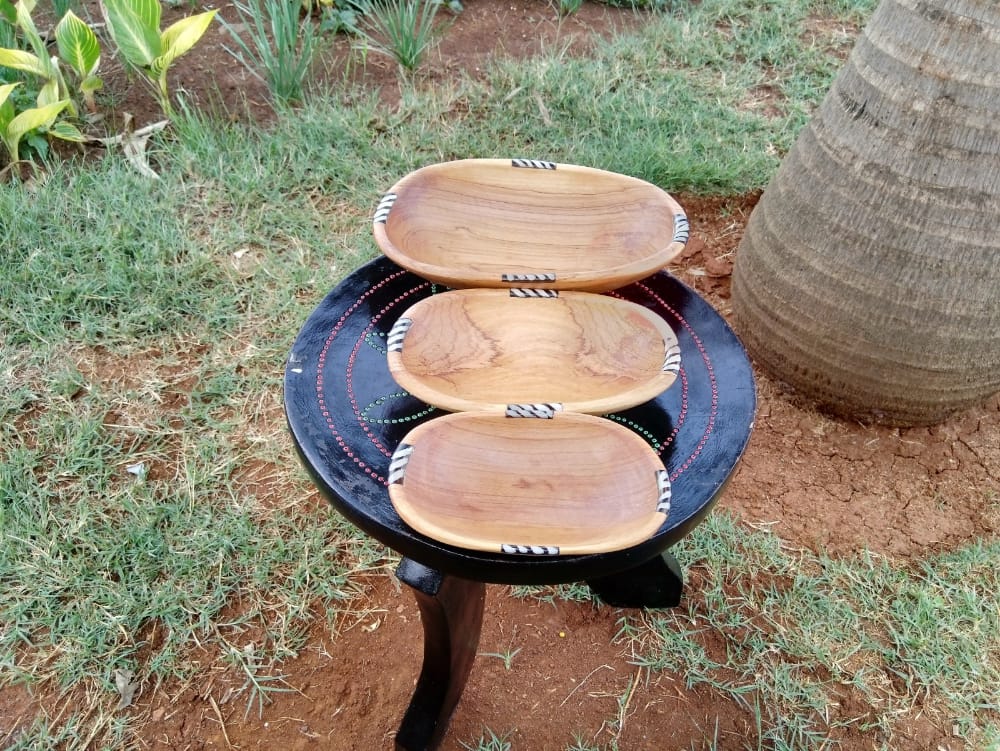 Large Shallow Wooden Servers, Wooden servers, Servers