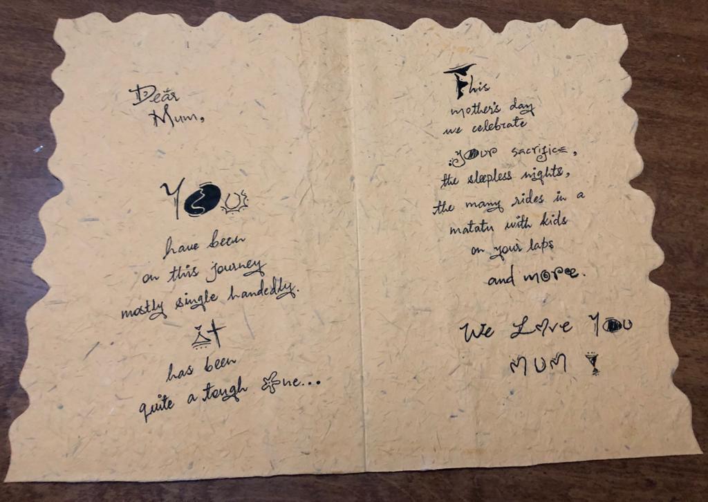 Intricate message cards, Message cars