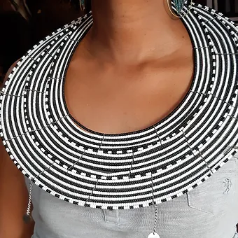 Ng'alewa Layered Maasai Necklace