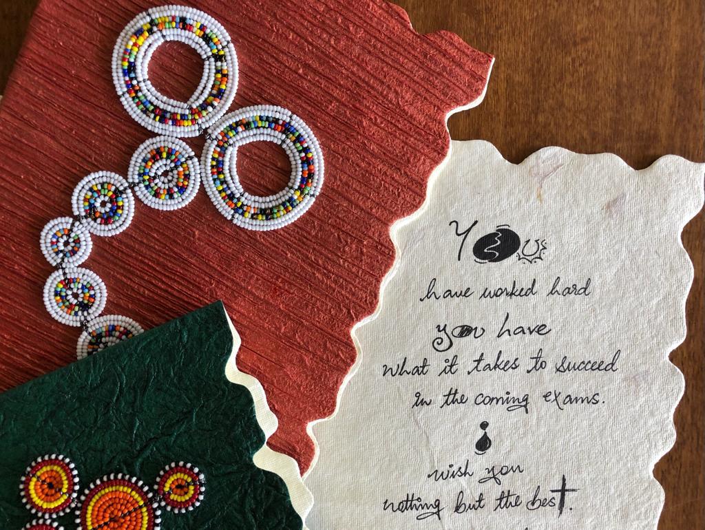 Intricate message cards