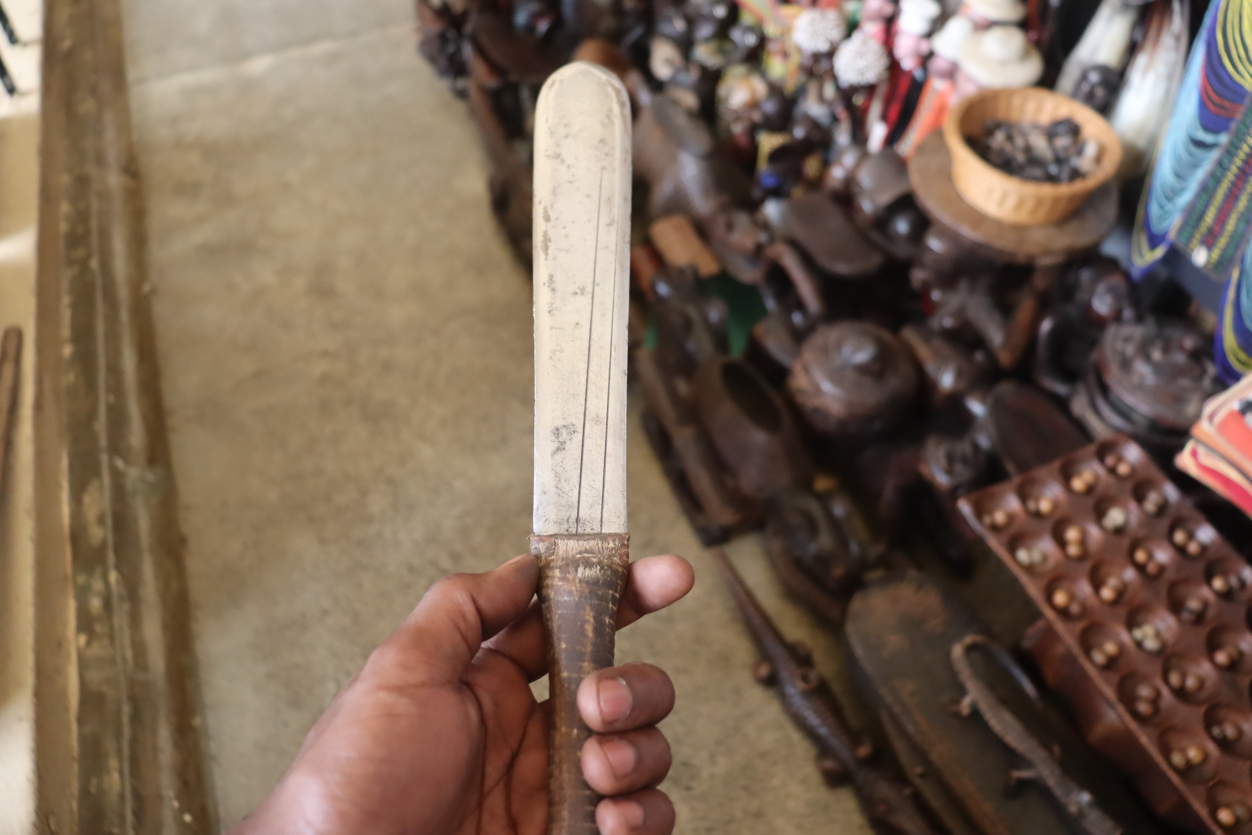 Timeless Maasai warrior machete