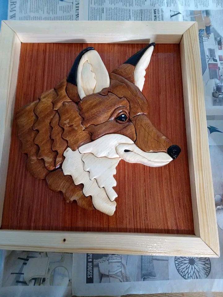 Wooden Fox Art