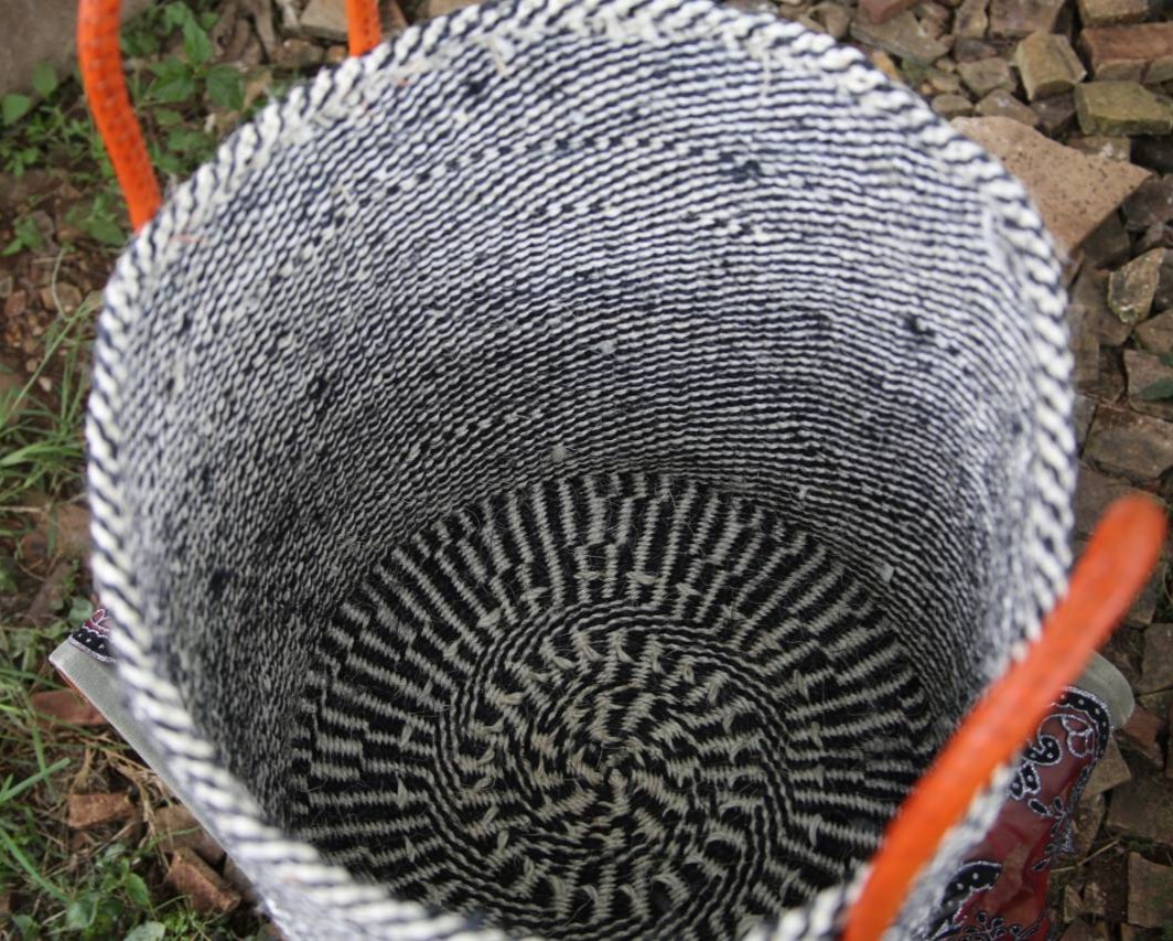 Slim Line Patterned Kiondo (brown and beige)