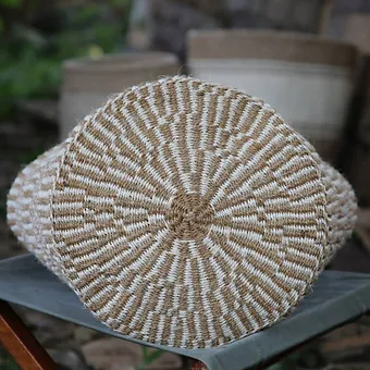 Slim Line Patterned Kiondo (brown and beige)