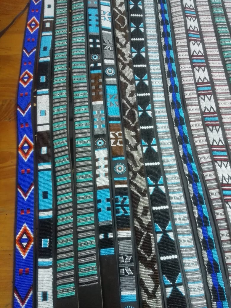 Maasai beaded Belts, Multicolored Maasai beaded belts, African beaded belts