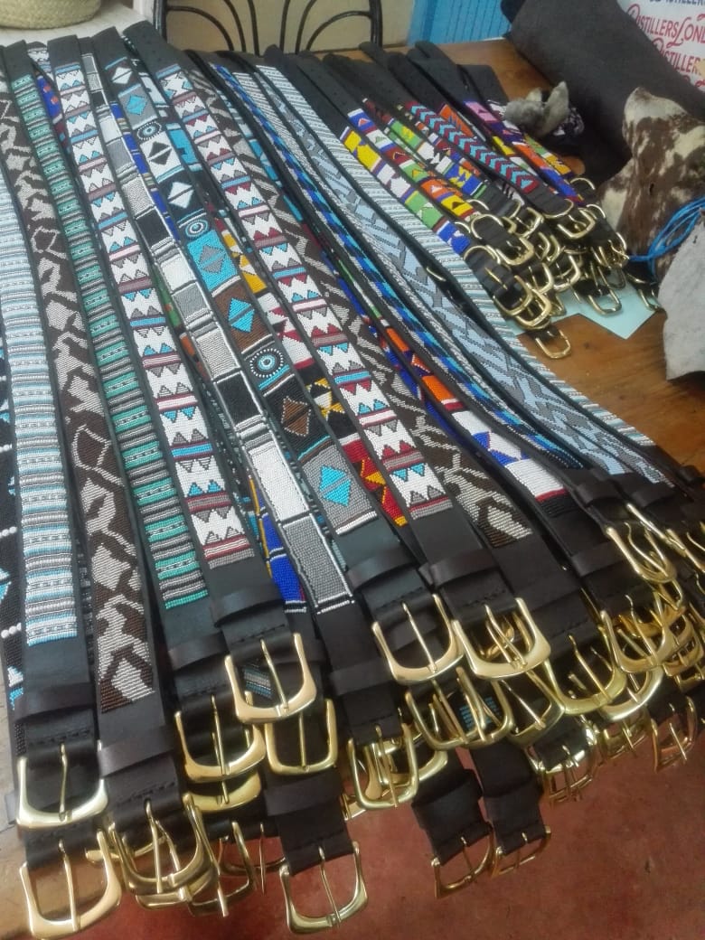 Maasai beaded Belts, Multicolored Maasai beaded belts, African beaded belts