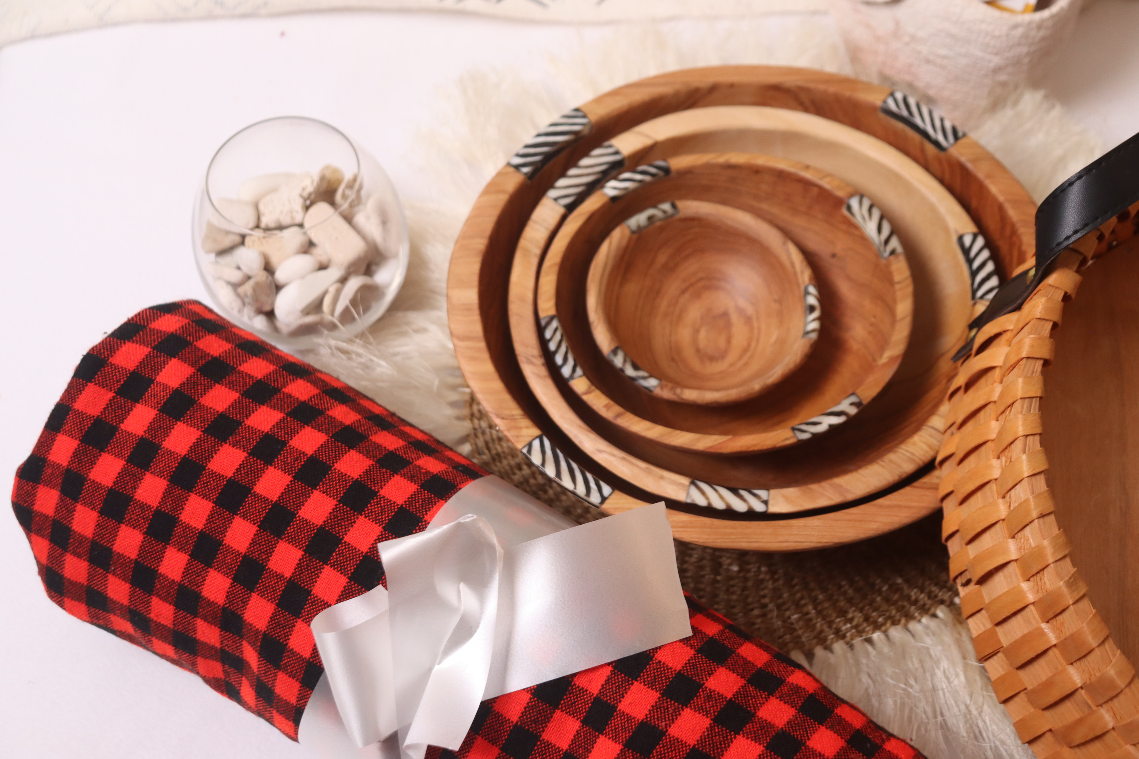 Red and Black Maasai Fleece Blanket/throw blanket, Red Maasai Blanket